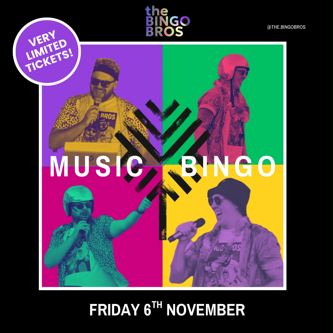 Music Bingo - 6 November 2026 poster
