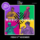 Music Bingo - 6 November 2026 poster