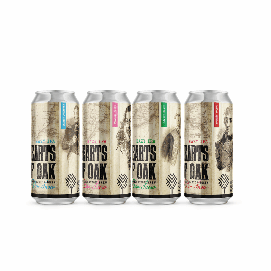 Hearts of Oak – Collaboration Beer with Historian, Dan Snow